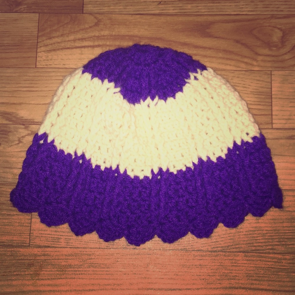 A cute knitted beanie